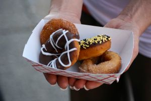 Donuts for sharing (flickr user Johnny MrNinja, Creative Commons)